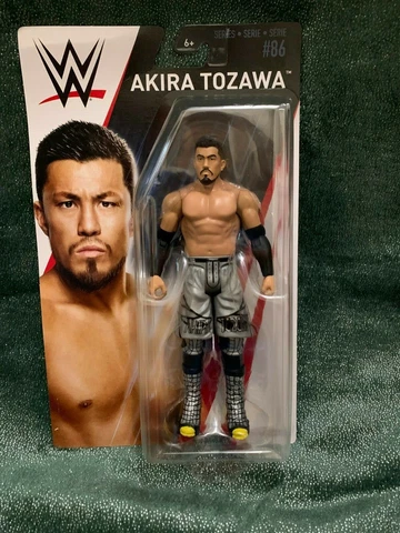 Akira Tozawa WWE Mattel Basic Series 86 Action Figure Toy - MINT Packaging Cover