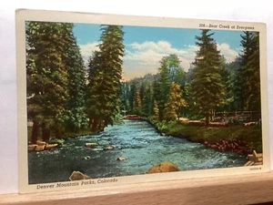 Bear Creek: Evergreen, CO - Vintage Postcard - Picture 1 of 3