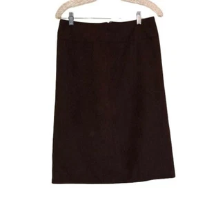 New York & Company Brown Pencil Skirt Size 4 Polyester Womens - Picture 1 of 5