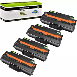 4 Pack MLT-D103L Toner fits for Samsung 103L ML-2956DN SCX-4701ND 4705ND 4726FD - Picture 1 of 24