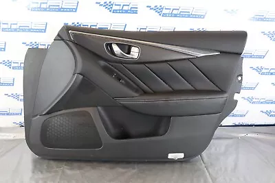 2021 INFINITI Q50 SEDAN PURE OEM RH FRONT INTERIOR DOOR PANEL *TEAR* #7176 - Image 1 of 4