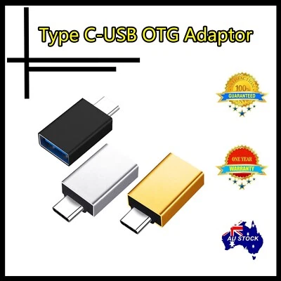 Fast Type C Male to USB 3.0 Premium A Female Converter USB-C Data OTG Adapter AU - Image 1 of 3
