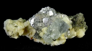 Aquamarin -290 Karat Aquamarin var Beryll mit Feldspat Pakistan, (LA-87), - Bild 1 von 9