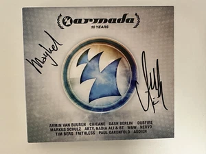 Autographed Armin Van Buuren CD SET Armada 10 Years - Picture 1 of 4