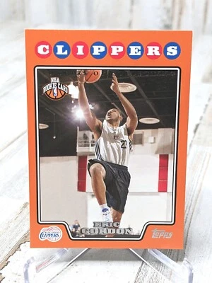 2008 Topps Eric Gordon #202  Los Angeles Clippers Orange RC /1199 - Image 1 of 2