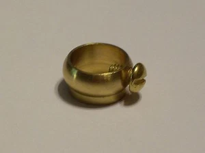 ANILLO DESLIZANTE TUBO DE LATÓN CON JUEGO DE TORNILLOS PARA TUBO DE LÁMPARA 1/4IP NUEVO 55115J - Imagen 1 de 3