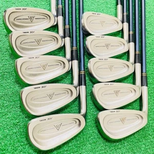 Lefty BRIDGESTONE j's JOE MODEL Iron Set of 10 3-PW P/S S Graphite Flex R USED - Picture 1 of 10