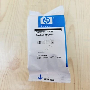 HP 75 Tri Color CB337W Ink Cartridge Printer NEW - Picture 1 of 6