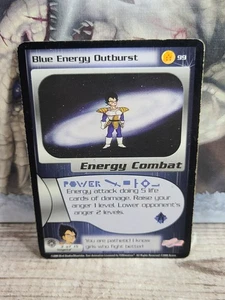 DBZ Dragon Ball Z Blue Energy Outburst 99 CCG Unlimited Freezer Saga MP-HP - Imagen 1 de 3