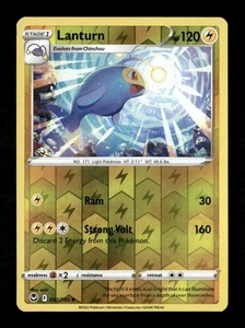Lanturn Holograma Inverso Poco Común SWSH12: Silver Tempest 052/195 LP Pokemon LP - Imagen 1 de 2