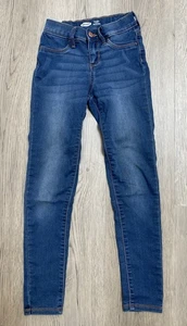 Girls Old Navy Ballerina Jeggings Jeans Built In Tough Adjustable Waist Size 10 - Picture 1 of 4