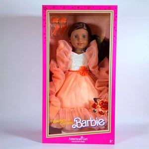 NUEVO - Muñeca Barbie Coleccionista American Girl Peaches 'N Cream Cabello Marrón Oscuro - Imagen 1 de 16