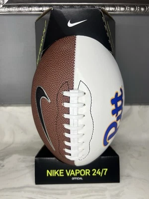 Pittsburgh Pitt Panthers Nike Vapor 24/7 Oficial Talla Completa Fútbol Nuevo en Caja Blanco Foto 1 de 4