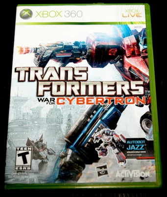 Microsoft XBOX 360 Transformers War for Cybertron CiB Completo Probado Funcionando Foto 1 de 3