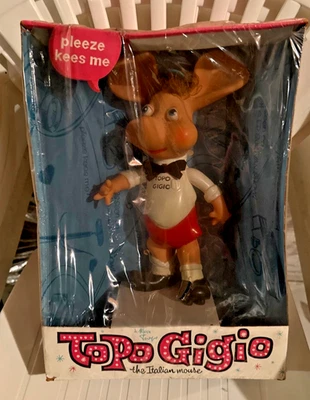 1Topo Gigio итальянская мышь в оригинальной коробке  - Изображение 1 из 4