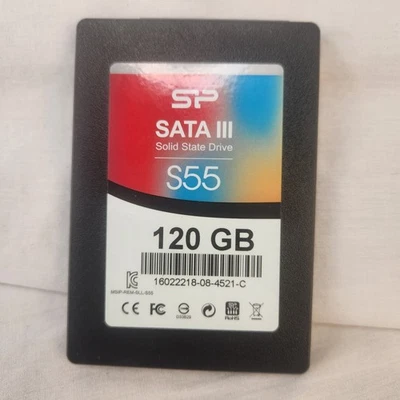 Silicon Power Slim S55 120 GB SATA III 2.5 in Solid State Drive - Image 1 of 2