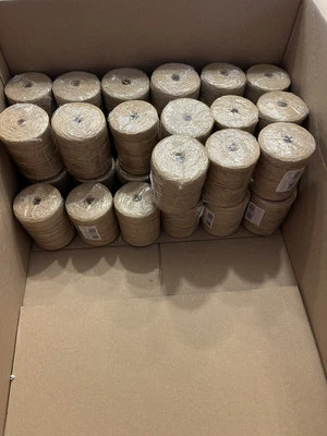 Cuerda de hilo de yute de 805 pies de 2 mm Foto 1 de 3