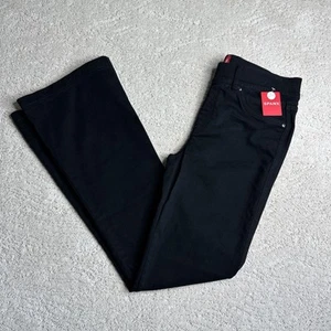 NEW Women’s SPANX MP Black High Rise Flare Jeans Tummy Control Stretch - Picture 1 of 7