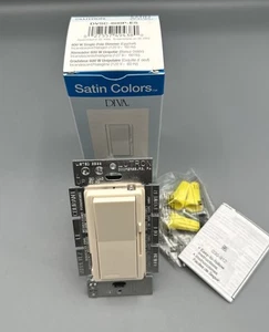 Lutron DVSC-600P-ES DIVA DIMMER Schalter EGGSHELL NEU - Bild 1 von 3