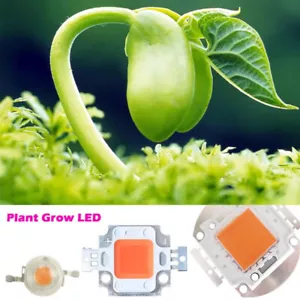 Lámpara de cuentas de cultivo de plantas LED SMD de alta potencia COB 3W 3.2V-3.4V jardín espectro completo - Imagen 1 de 4