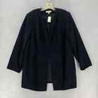 NWT VTG Amanda Smith Woman Suits Long Line Blazer Jacket Unstructured Flowy 20W