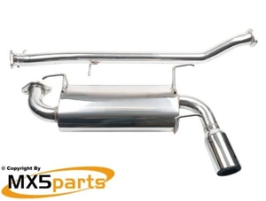 Sistema de escape de acero inoxidable deportivo de rendimiento MX5 Parts Mazda MX-5 Mk1 NA 1989-96 - Imagen 1 de 8