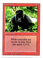 Kird ape-revised edition 1994 magic the gathering mtg