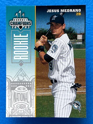 2003 Donruss Champions Jesus Medrano #104 - Image 1 of 2