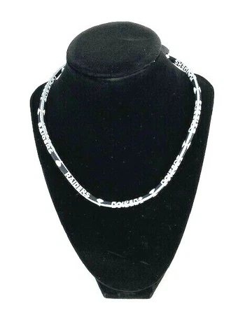 NFL - Las Vegas Raiders, Oakland Raiders Titanium Sport Necklace - NIB Cover