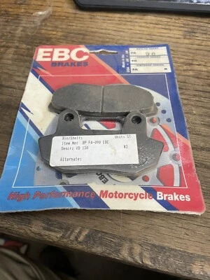 Передние тормозные колодки Honda CB750K,CB750C,CB650,CM450,CB450T EBC FA90 - Изображение 1 из 2