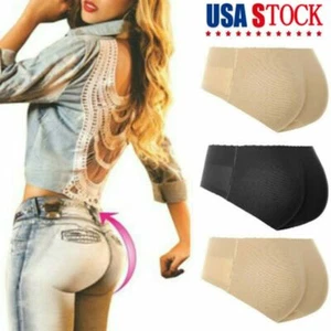 Butt Lift Enhancer Women Shapewear Buttock Padded Underwear Brief Panties - Picture 1 of 12