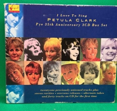 Petula Cklark "I Love To Song" 3 CD Box Set - Image 1 of 4