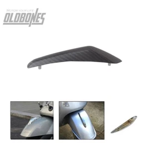 For Piaggio Vespa GTS300 2023+ 100% Carbon Fiber Front Mud Nose Cover Gloss - Picture 1 of 13