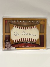 2005 Upper Deck Sweet Spot Auto Al Rosen Cleveland Indians