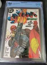 SUPERMAN 4 1987 CBCS 9.6 1st BLOODSPORT Suicide Squad Movie 1st Maggie Sawyer