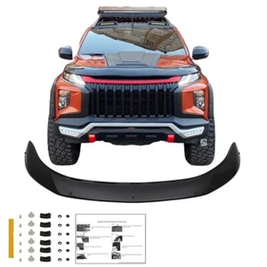 Bonnet Protector Compatible with Mitsubishi L200 Triton Series 6 2019 Onwards - Picture 1 of 8
