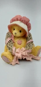 Cherished Teddies 1992 PRISCILLA Love Surrounds Our Friendship Figurine 910724 - Picture 1 of 11
