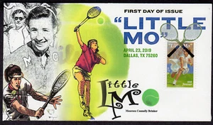 2019 Little Mo Tennis Star (Scott 5377) - Theromwe Cachets DCP FDC MU823 - Picture 1 of 1