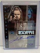John Travolta Autograph Card Battlefield Earth Upper Deck /200 RARE AUTO