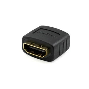 Acoplador HDMI F/F PTC Premium Gold Series, negro - Imagen 1 de 3