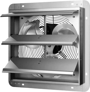 Shutter Exhaust Fan Shop Exhaust Fan 7"-24'' Wall Mounted for Attic, Garage, Lou - Picture 1 of 53