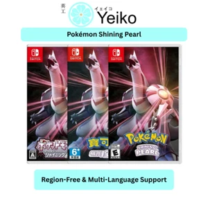 Pokemon Shining Pearl - SEALED Nintendo Switch Region-Free CA/US/AU/JP/HK - Picture 1 of 14