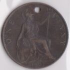 (H208-17) 1897 GB 1d coin (Q) 