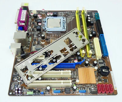 ASUS P5KPL-AM/PS Motherboard Socket 775 con CPU Intel E5200 + IO Shield + 2GB... - Imagen 1 de 4