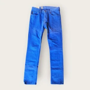 Abercrombie & Fitch boys/guys Sz 16 Blue skinny preppy Jeans NWT Festival - Picture 1 of 8