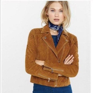 beige suede jacket womens