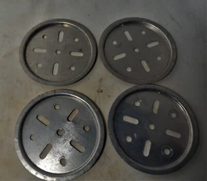 Gilbert Erector Part BN: Aluminum Turret Plates: lot of 4; Lot B - Picture 1 of 1