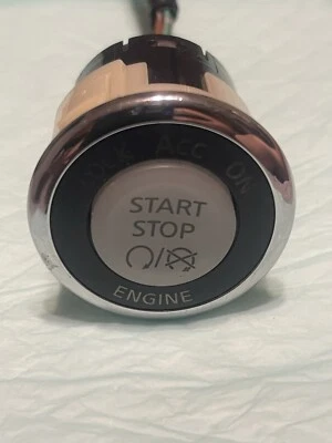 2007-2012 Nissan Altima Ignition Start Stop Engine Switch Button OEM - Image 1 of 4