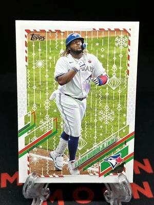 VLADIMIR GUERRERO JR. 2021 TOPPS HOLIDAY Mega Box #HW146 BLUE JAYS - Image 1 of 2