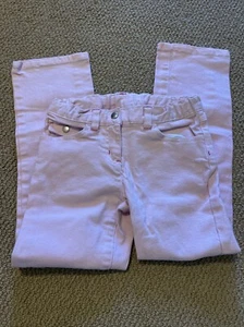 Gymboree Girls Jeans - Pink - 5 Pocket - Straight Leg - Adjustable Waist Size 7 - Picture 1 of 17